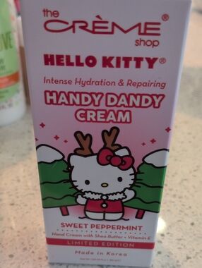THE CREME SHOP Hello Kitty Handy Dandy Cream - Sweet Peppermint Limited Edition